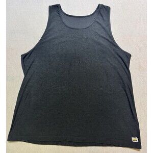 Vuori Men’s Tank Top Strato Tech Dark Grey Performance Gym Workout #V173 Size XL